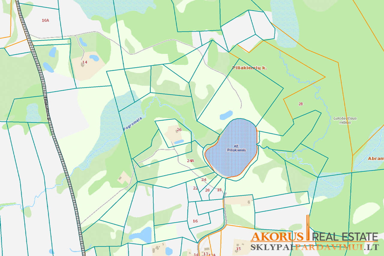 Molėtų r. sav., Piliakiemiai, Laisvės g.
